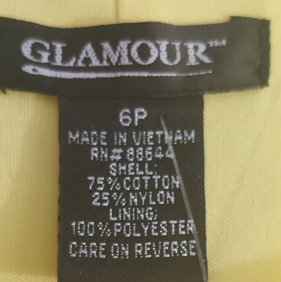 🌼Yellow-laced Sheath Dress, Size 6 petite - Picture 6 of 16